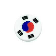 Amortiguadores de vibración para raqueta de tenis con bandera coreana, 50 unids/lote 2024 - compra barato