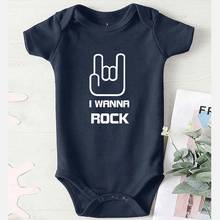 Infant Girl Clothing Newborn Baby Winter Clothes Bodysuits Printing Rock Cotton Kids Jumpsuits Autumn Costume for Babies 2024 - buy cheap