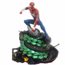 Juguetes coleccionables de Los Vengadores, 19cm, PS4 edición Marvel, figura de acción de Spider-man 2024 - compra barato