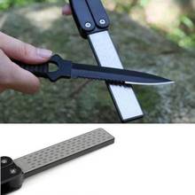 Double Sided Folding Pocket Diamond Knife Sharpening Whetstone Sharpener Black for 2020 Outdoor camping barbecue special tools 2024 - buy cheap