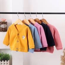 Baby Boys Girls Cardigan Autumn Cotton Sweater Top Baby Children Clothing Boys Girls Knitted Cardigan Sweater Kid Spring Clothes 2024 - buy cheap