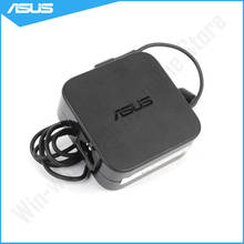 Asus-carregador de energia ca original para computador portátil asus com adaptador embutido, 19v, 5.5 a, 65w, 2.5 x mm, a42f, a52f, k46ca, x450ca, x55c 2024 - compre barato