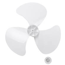 Household Plastic Fan Blade Three/Five Leaves with Nut Cover for Standing Pedestal Fan Table Fanner General Accessories 2024 - купить недорого