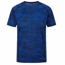 Camiseta de verano para hombre, camisa de talla grande L ~ 5XL, 6XL, 7XL, 8XL, cuello redondo simple creativo, transpirable de secado rápido 2024 - compra barato