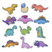 Ímãs de geladeira de dinossauro 10 fábricas, decoração para crianças forte, ímã aniaml fofo para geladeira, placa de brinquedo, presente 2024 - compre barato