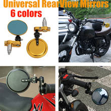 Motorcycle Accessories Rear View Mirror Pit Bike HandleBar Rearview Mirrors For YAMAHA Mt07 R1 R3 R6 VESPA PCX 150 CB500X CB650R 2024 - buy cheap