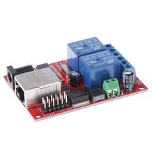 LAN Ethernet 2 Way Relay Board Delay Switch TCP/UDP Controller Module WEB Server Great Value 2024 - buy cheap