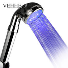 VEHHE-Cabezal de ducha de alta presión con luz LED, regadera con Control de temperatura, ahorro de agua, 4 colores, para baño de Ducha 2024 - compra barato