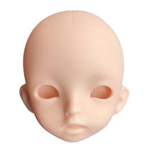 1/6 22 Jointed Unpainted Girl Flexible Doll Parts DIY Making Accessory Head 2024 - buy cheap