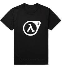 Топ Новая Летняя мода Half Life 3 футболка Мужская хлопковая футболка с принтом мужская одежда с коротким рукавом Бесплатная доставка 2023 - купить недорого