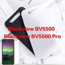 Soft Silicone Case For Blackview BV5500 Pro IP68 Back Cover Case with Tempered Glass Film For Blackview BV5500 Screen Protector 2024 - buy cheap