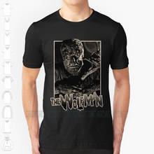 The Wolfman Custom Design Print For Men Women Cotton T shirt Big Size 6xl The Wolfman Dracula Frankenstein Wolfman 2024 - buy cheap