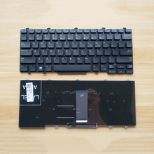 Новая клавиатура с английским ключом для ноутбука Dell Latitude E5470 3340 E7450 E5450 E3340 e7470 2024 - купить недорого