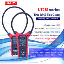 UNI-T True RMS Smart AC Flexible Clamp Meter 3000A Multimeter Ammeter Voltage Current Resistance Frequency UT281A/UT281C/UT281E 2024 - compra barato