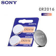 2pcs Sony CR2016 Original Lithium Button Battery 3V cr 2016 DL2016 KCR2016 BR2016 Coin Cell batteries for watch computer 2024 - buy cheap