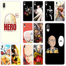 Сайтама one punch man жесткий чехол для Sony Xperia L1 L2 L3 X XA XA1 XA2 XA3 ультра 10 плюс E5 XZ XZ1 XZ2 компактный XZ3 XZ5 2 20 крышка 2024 - купить недорого