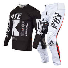 Delicate Fox Adult 180 ILLMATIK Jersey Pants Motocross Gear Set Mountain Bicycle Offroad Outfit Motorcycle Black Suit For Men 2024 - buy cheap