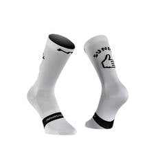 Новые спортивные носки для бега и велоспорта с понедельника по воскресенье, дышащие дорожные велосипедные носки Для мужчин Для женщин Для мужчин велосипед носки 2024 - купить недорого