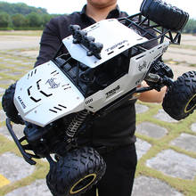 XYCQ RC Car 4WD 2.4GHz climbing Car 4x4 Double Motors Bigfoot Car Remote Control Model Off-Road Vehicle Toy 2024 - купить недорого
