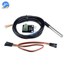 DS18B20 Digital Waterproof Temperature Sensor Module Kit Stainless Steel Probe For Arduino Plugable Terminal Adapter 100CM Cable 2024 - buy cheap