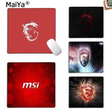 MaiYa Cool Fashion Personalized Cool Fashion MSI  gamer play mats Mousepad Smooth Writing Pad Desktops Mate gaming mouse pad 2024 - buy cheap