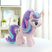 Unicorn Anime Figure Starlight Glimmer Horse Plush Doll Stuffed Animals Kids Toys 12" 30CM 2024 - buy cheap