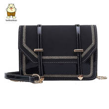 Korean Fashion Vintage Crossbody Bag Woman Simple Wild Chain Messenger Small Square Bag Girls Retro Moblie Phone Shoulder Bag 2024 - buy cheap