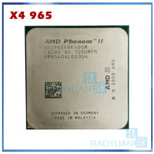 Четырехъядерный процессор AMD Phenom II X4 965 3,4 ГГц HDZ965FBK4DGM разъем AM3 2024 - купить недорого