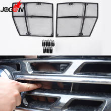 For Nissan Patrol Y62 2011- 2016 2017 Car Front Mesh Grille Grill Grid Inserts Fly Dust Net Stainless Steel 2PCS Car-Styling 2024 - buy cheap