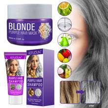 Purple Shampoo for Blonde Hair Eliminates Brassy Yellow Tones for Ash Silver, Revitalize Bleached & Highlighted Hair 2024 - buy cheap