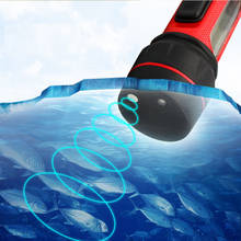 Ecosound-Sonar de pesca portátil, buscador de peces, pesca en hielo, inalámbrico, resistente al agua, 0,8-90M, lámpara de señuelo, transductor de mango 2024 - compra barato