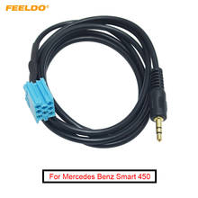 FEELDO-Cable adaptador de entrada para Radio de coche, 20 piezas, CD de coche, 3,5mm, 8 pines, AUX, para Mercedes Benz Smart 450, Cable auxiliar # FD5803 2024 - compra barato
