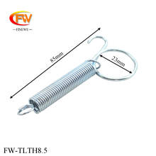 FINEWE 8.5cm Rabbit Bird Poultry Cage Door Spring Cage Accessories Extension Tension Spring 2024 - buy cheap