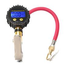 Digital Tire Inflator Pressure Gauge 200PSI LCD Display Air Compressor Pump Quick Connect For Car Motorcycle 2024 - buy cheap