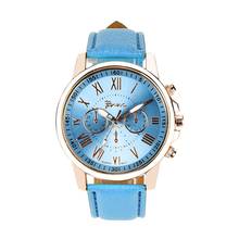 Lady's reloj mujer Women's  Roman Numerals Faux Leather Analog Quartz Watch zegarek damski часы женские A80 2024 - buy cheap