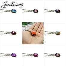 JOINBEAUTY Nebula Galaxy Double Sided Pendant Outer Space Necklace Universe Jewelry Glass Art Picture Handmade Necklaces N876 2024 - buy cheap