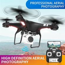Dron cuadricóptero teledirigido con WIFI HD, cuatro ejes, UAV, gran angular, cámara HD 1080P, vídeo en vivo, regalo 2024 - compra barato