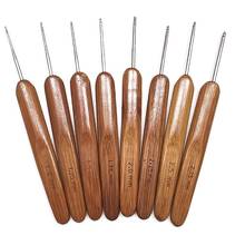 Набор спиц для вязания из бамбука, 8 шт./компл., 1-2,75 мм 2024 - купить недорого