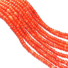 Cuentas de aislamiento cilíndrico de coral Artificial, abalorios sueltos para la fabricación de joyas DIY, pulsera, collar, accesorios semiacabados 2024 - compra barato