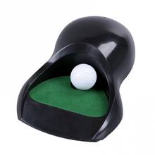 Golf Ball Return Exerciser Automatic Machine Kick Back Putting Cup Training Aid 2024 - buy cheap