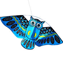 3d Owl Kite Ids Toy Fun Outdoor Flying Activity Game Children With Tail Educational Parent-child Exchange Interactive Toys Gift 2024 - buy cheap