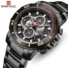 Top Luxury Brand NAVIFORCE New Style Men's Quartz Watch Waterproof Chronograph Man Watches Business Male Clock Relogio Masculino 2024 - buy cheap