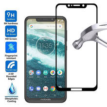 Закаленное стекло для Motorola Moto E5 E6 G6 Plus G7 Play Power One Action, полностью клеящаяся защитная пленка, Защитная пленка для экрана 2024 - купить недорого