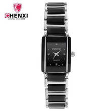 Marca Chenxi-Reloj de pulsera de cuarzo para hombre y mujer, cronógrafo de marca de lujo, único, informal, 408 2024 - compra barato