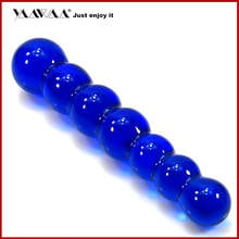 Pyrex glass dildo fake penis crystal anal beads butt plug prostate massager g-spot female masturbation Sex toys for women men 2024 - buy cheap