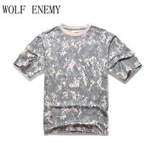 Men Camo T Shirt Short Sleeve Tactical Clothes Military Mens Tee Camouflage Combat Tshirt for Man Muti Color Hunting Clothing 2024 - buy cheap