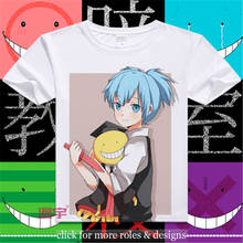 Assassination Classroom Nagisa Shiota Koro-sensei Cosplay Costume Cloth Adult Kids Child Short Sleeve T Shirt T-shirt 2024 - buy cheap