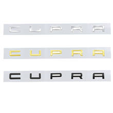 Metal Stickers Car Trunk Body Cupra Emblem For Leon Ibiza Ateca Sportcoupe Alhambra Exeo Altea Arona Toledo Car Styling 2024 - buy cheap