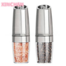 XINCHEN 2pcs/set Electric Pepper Grinder Salt And Pepper Mills Spice Grinder molinillo pimienta Pepper Mill Kitchen Accessories 2024 - buy cheap