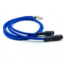 Cable de Audio Hifi 2RCA macho a Dual XLR hembra, amplificador de Audio, reproductor de DVD, cable de interconexión RCA a XLR 2024 - compra barato